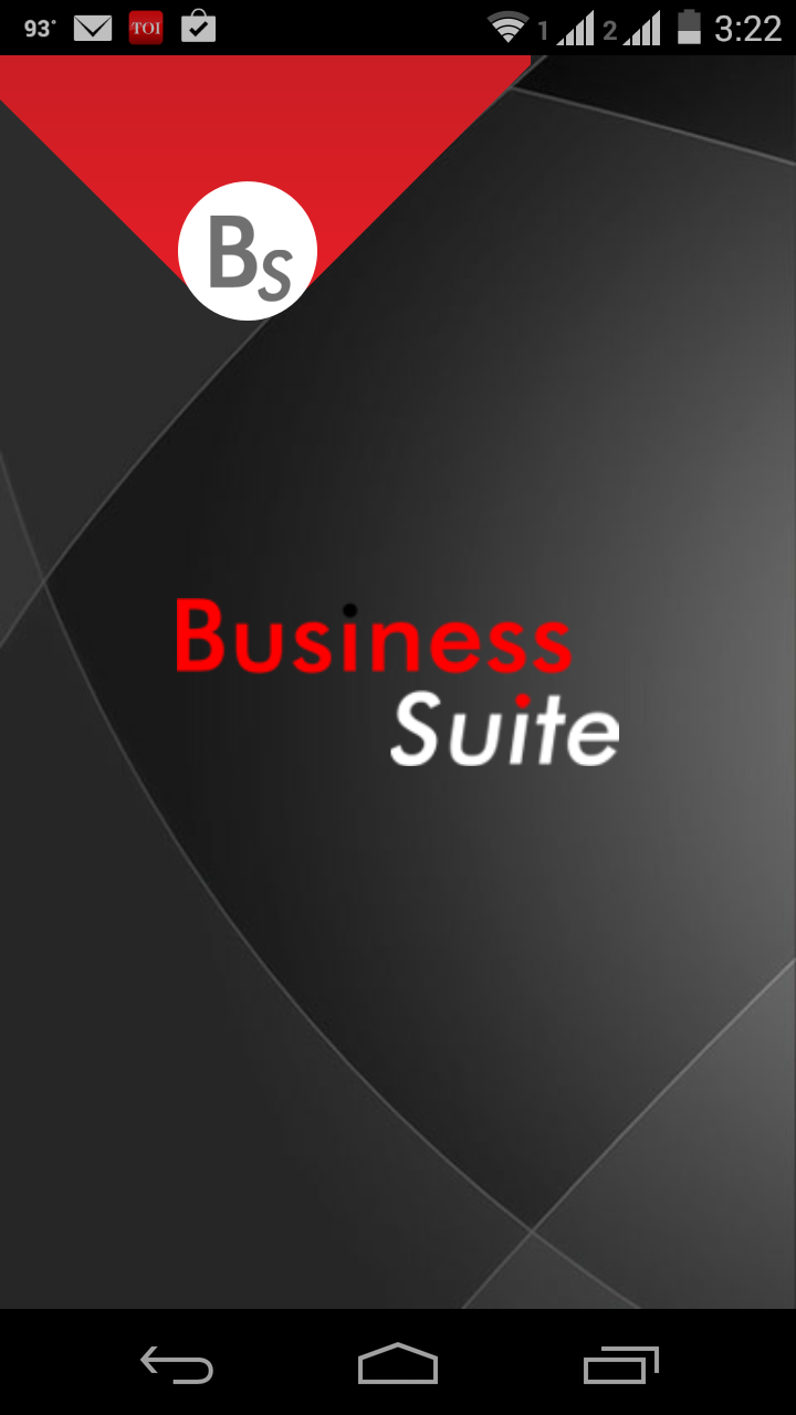 Launching of your Business Suite Application